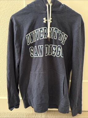 Men/Women’s Under Armour Navy Blue University of San Diego Pullover Hoodie
